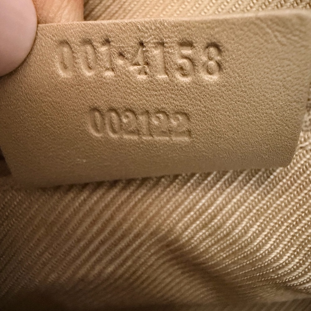 Gucci Tan Suede Shoulder Bag with Gold Hardware - Picture 15 of 16